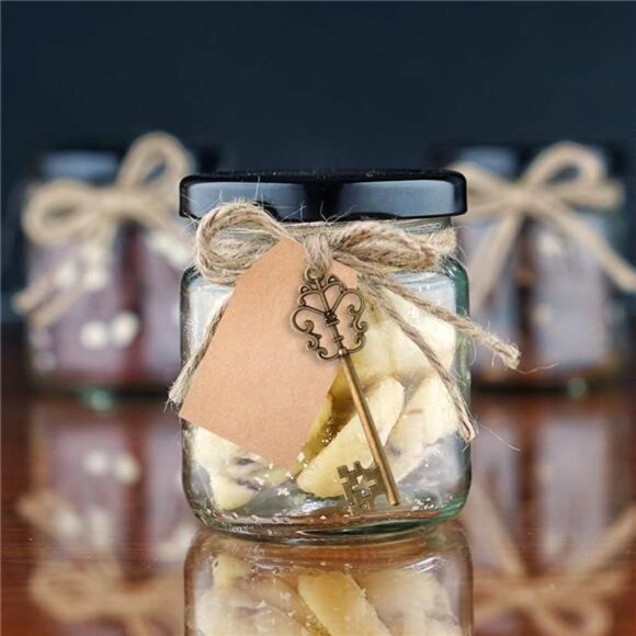 Mixed Set of 30 Large Skeleton Keys with Antique Style Bronze Brass - Picture 7 of 8